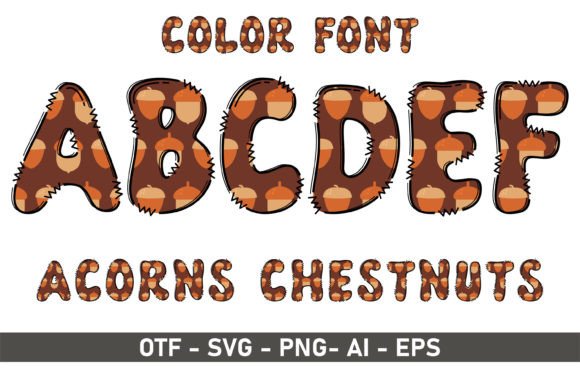 Acorns Chestnuts: A Playful Font for Web Design
