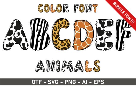 Animals Bundle: A Playful Font for Creative Crafters