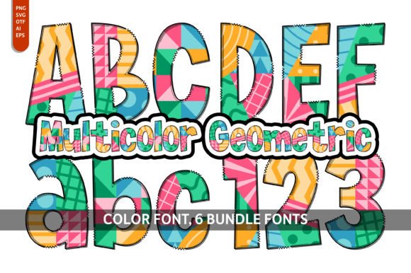 Branding with Multicolor Geometric Bundle: A Designer’s Playful Typographic Journey