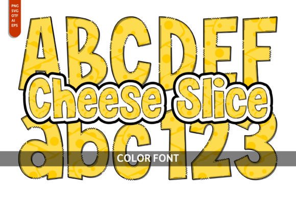 Cheese Slice: A Playful Font for Editorial Design