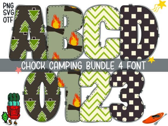 Chock Camping: A Font That Elevates Your Brand