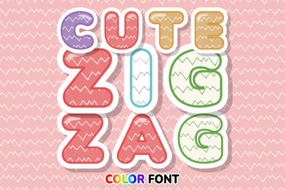 Cute Zigzag Font Review for Small Business Branding