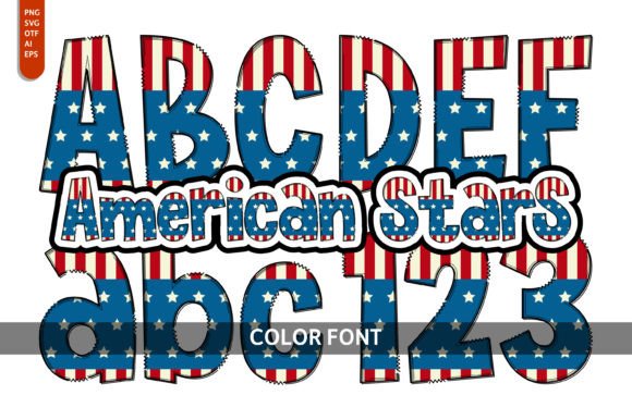 Font Choice That Adds Personality: American Stars