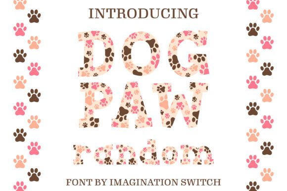 Font Choice That Stands Out: Dog Paw Random in Web Design