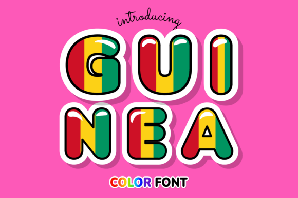 Guinea Font: A Stylish Choice for Creative Crafters