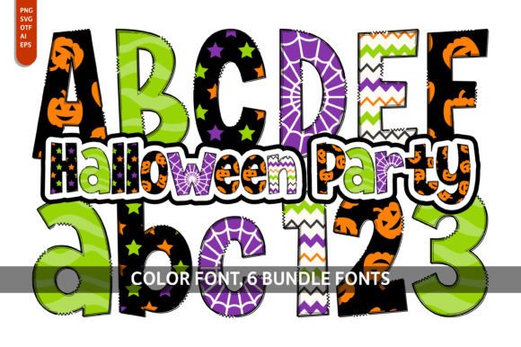 Halloween Party Bundle: A Playful Font for Editorial Creativity