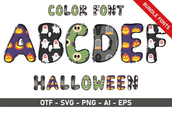 Haunted Typography: How Halloween Bundle Elevates Editorial Design
