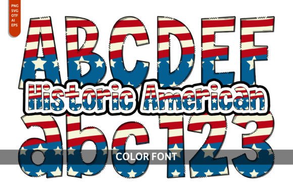 Historic American: A Playful Font for Digital Branding