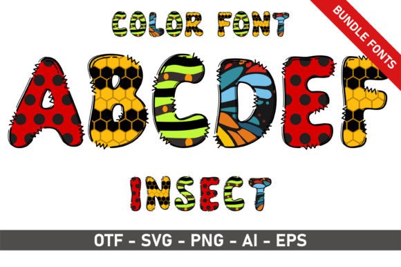 Insect Bundle: A Playful Font for Creative Crafters