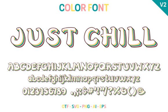 Just Chill: The Font for Laid-Back Craft Projects