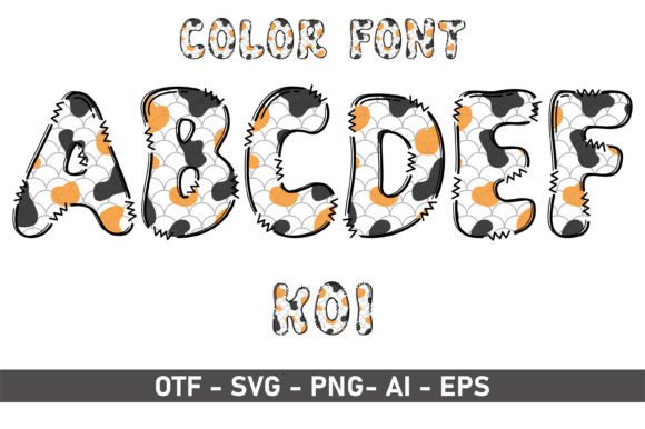 Koi: A Playful Font for Creative Craft Projects