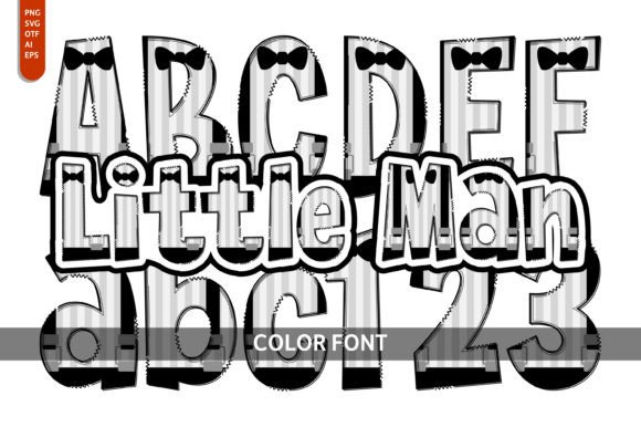 Little Man: A Playful Font for Editorial Design