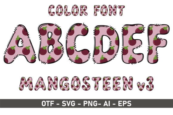 Mangosteen V3: A Playful Font for Campaign Creativity