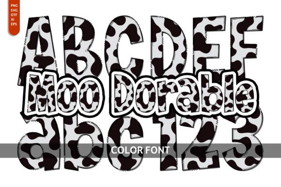 Moo Dorable: A Playful Font for Handmade Creators