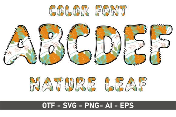 Nature Leaf: A Font for Thoughtful Design