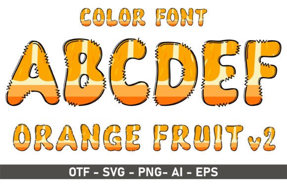 Orange V2: A Playful Font for Creative Branding