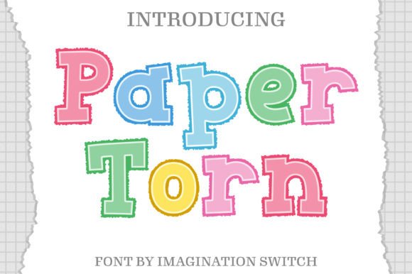 Paper Torn: A Font That Adds Soul to Every Craft Project