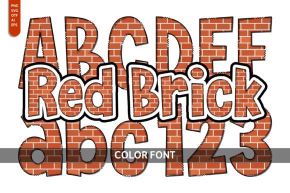 Red Brick: A Playful Font for Editorial Creativity