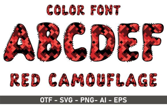 Red Camouflage
