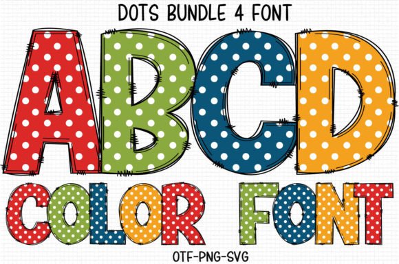 Red Dots: A Font That Speaks in Color