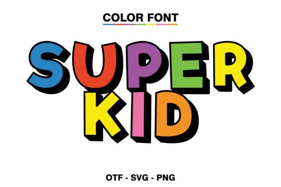 Super Kid: A Bold Font for Campaign Creativity