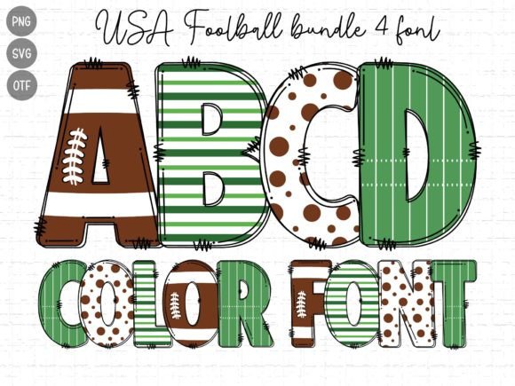 Usa Football: The Font That Elevates Your Brand’s Visual Voice