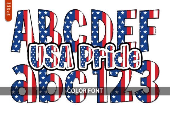Usa Pride: A Font That Speaks the Language of Patriotism