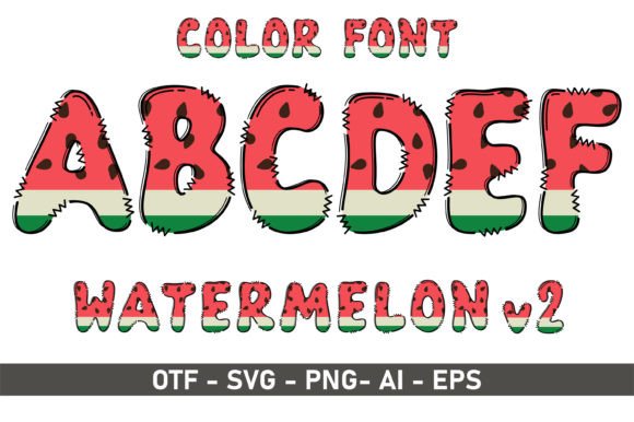 Watermelon V2: A Font That Brings Playfulness and Professionalism to Your Brand