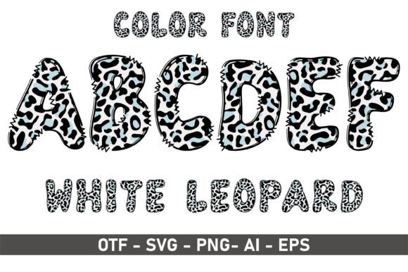 White Leopard: A Font for Bold Digital Expression