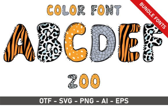 Zoo Bundle: A Playful Font for Dynamic Digital Campaigns